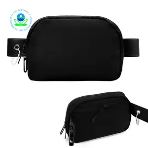 MEXS Everywhere Belt Bag 1.3L, Waterproof Fanny Packs for Women Men - Fashion Waist Packs with Adjustable Belts - Lightweight Hip Bum Crossbody Bags for Running/Outdoor/Dog Walking/Hiking