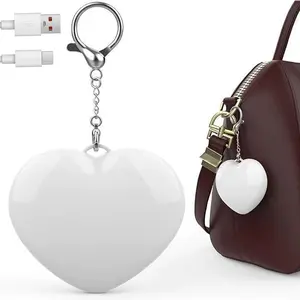 Purse Light, Handbag Light for Purse Accessories Must Haves, Heart Shaped Purse Lamp with Automatic Sensor, Best Gifts for Women, Girls, Friends