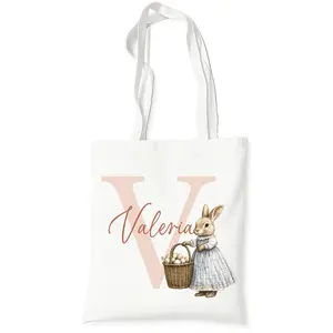 Personalized Easter Baskets Tag Custom Easter Basket Name Bunny Basket Name Tags Easter Baskets Decoration for Boys Girls