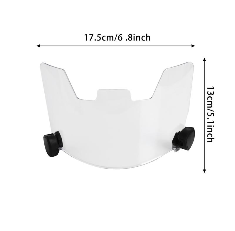 Clear Football Visor,Football Visors for Helmet,Football Helmet Visor Fits Adult & Youth Football Helmets, Anti-Fog, Scratch Resistant Clear Visor Football Face Shield
