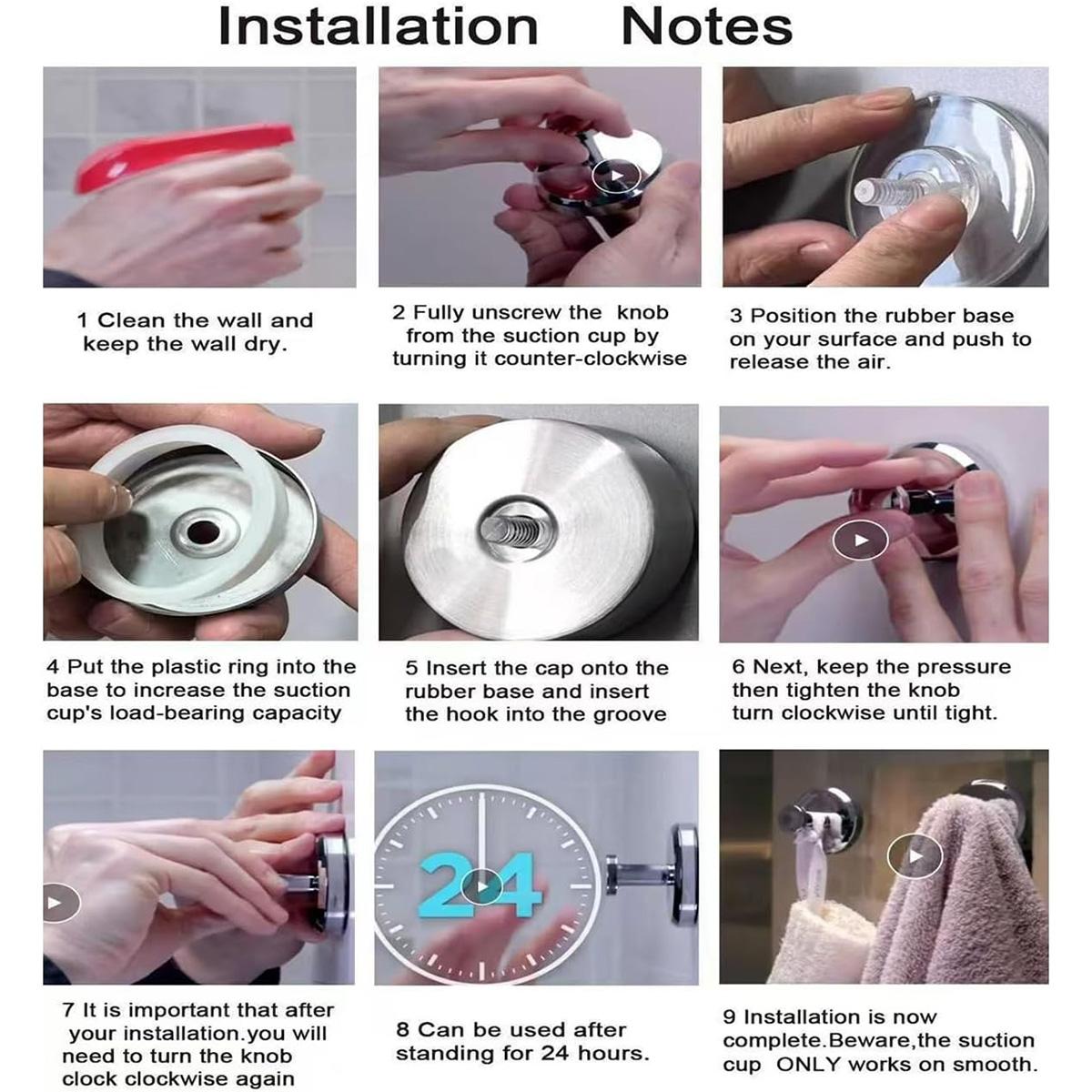 Suction Cup Wreath Hanger，Suction Cup Hooks Hanging 15 Lbs，Waterproof Suction Cup Wreath Holder for Windows