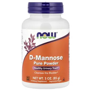 NOW Foods D-Mannose Pure Powder, 3 oz (85 g)