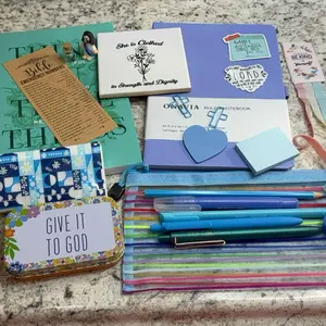 Journaling with a Book Bundle - Includes Book, Notebook, Pens, and More