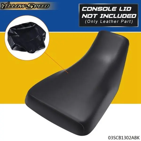 ALLGOOD Black Eco-Friendly Seat Cover with Seat Bottom Cover, 1pc Fit for 2000-2006 Honda Rancher 350 #8, Ideal Gift for Car Enthusiasts