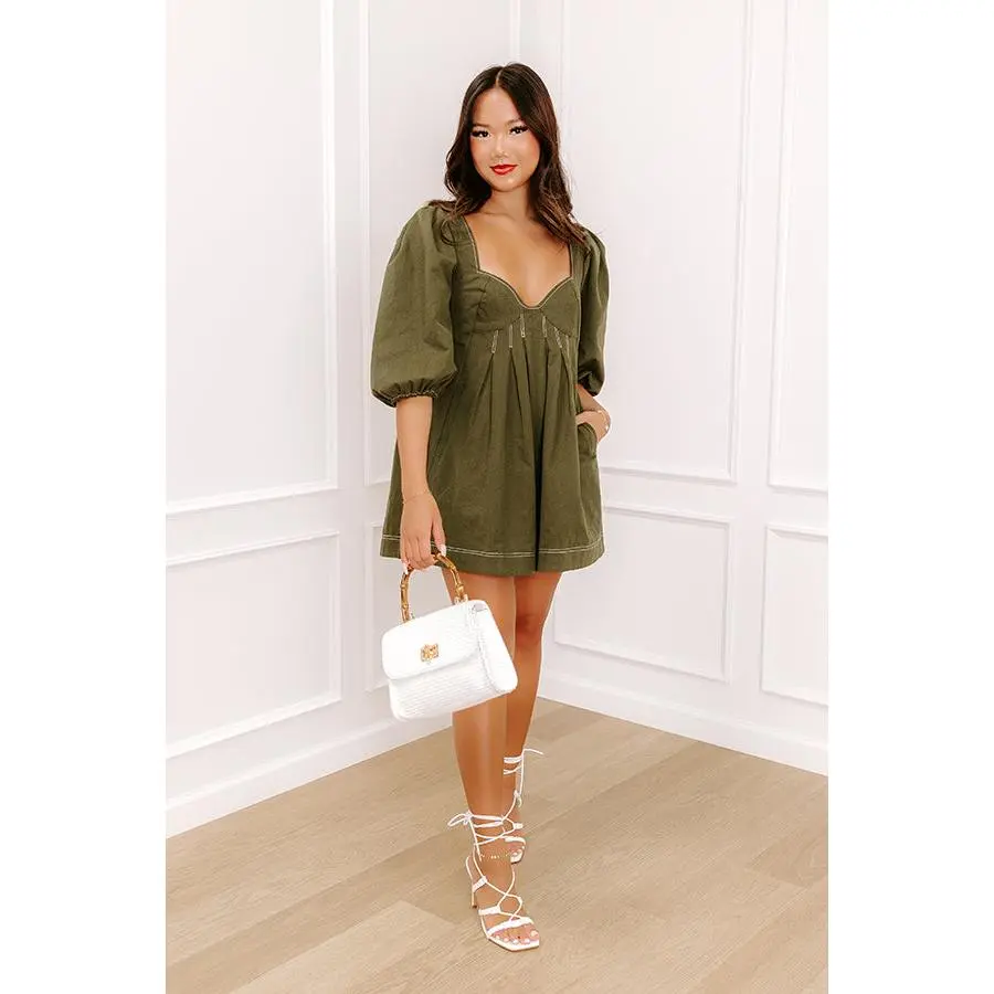 Posh Mindset Babydoll Romper