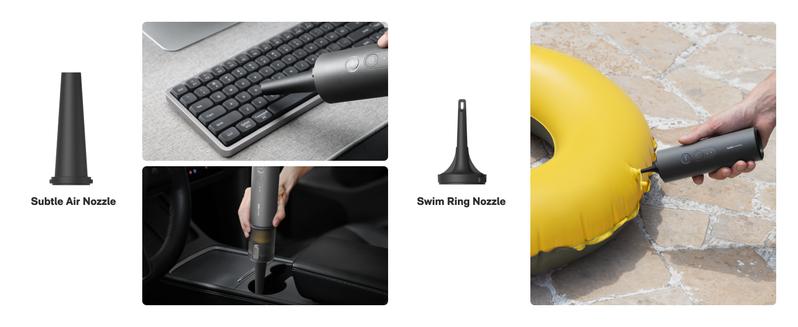 HOTO Cordless Handheld Car Vacuum Cleaner - 4-in-1 Portable Mini with 20000Pa Strong Suction & Electric Air Duster for Home, Office & Car Cleaning HOTO Cordless Handheld Car Vacuum Cleaner - 4-in-1 Portable Mini with 20000Pa Strong Suction & Electric Air Duster for Home, Office & Car Cleaning