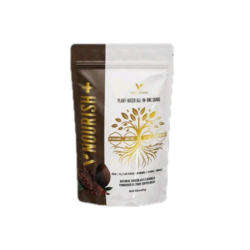 NOURISH+ CHOCOLATE FLAVORED PROTEIN POWDER