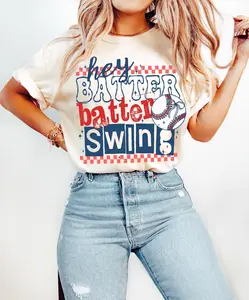 Baseball Shirt, Batter Batter Swing Baseball Shirts, Baseball Mom Shirt, Coquette Game Day Outfit, Baseball Gift