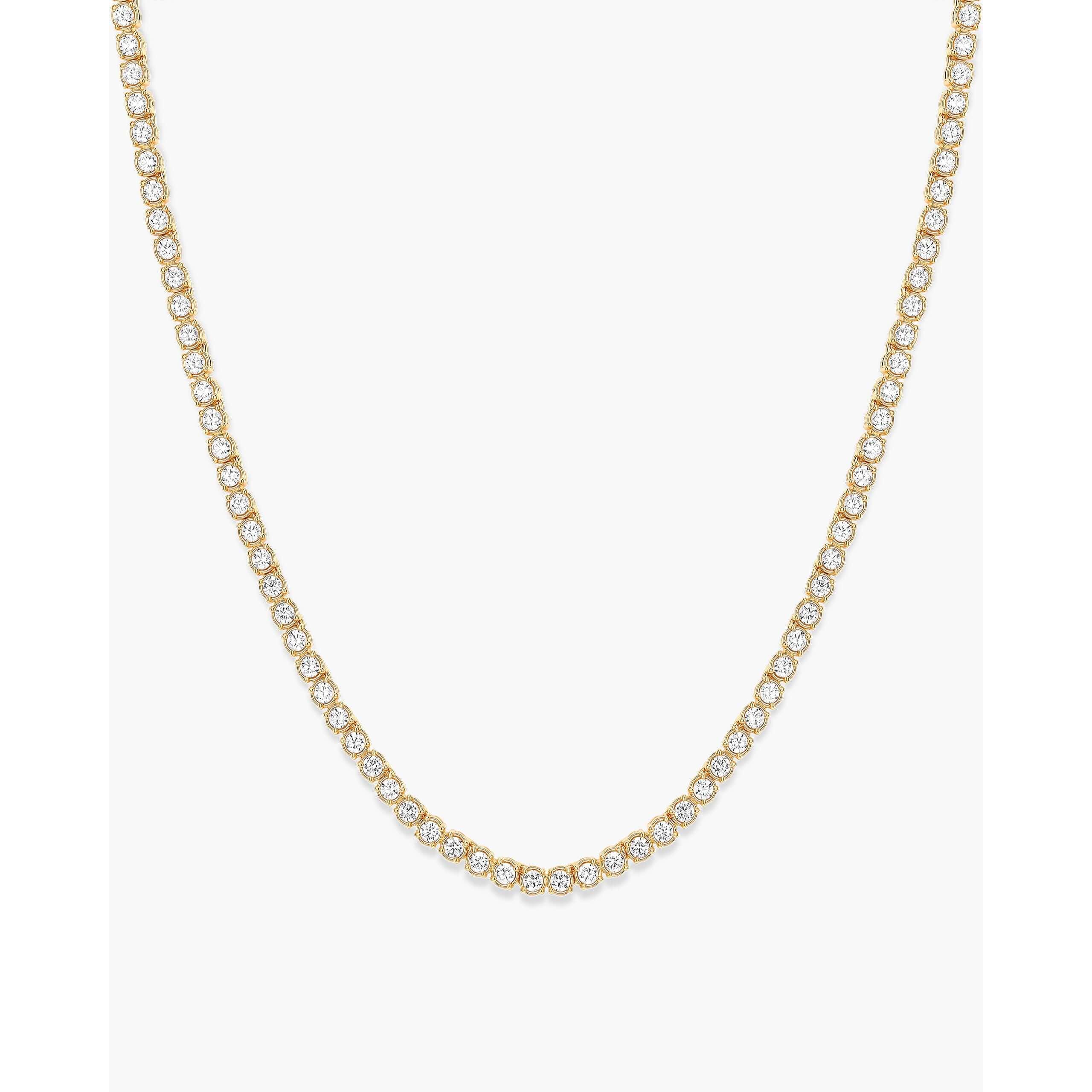 JAXXON - Women's Tennis Chain - 3mm - Gold - Box Clasp