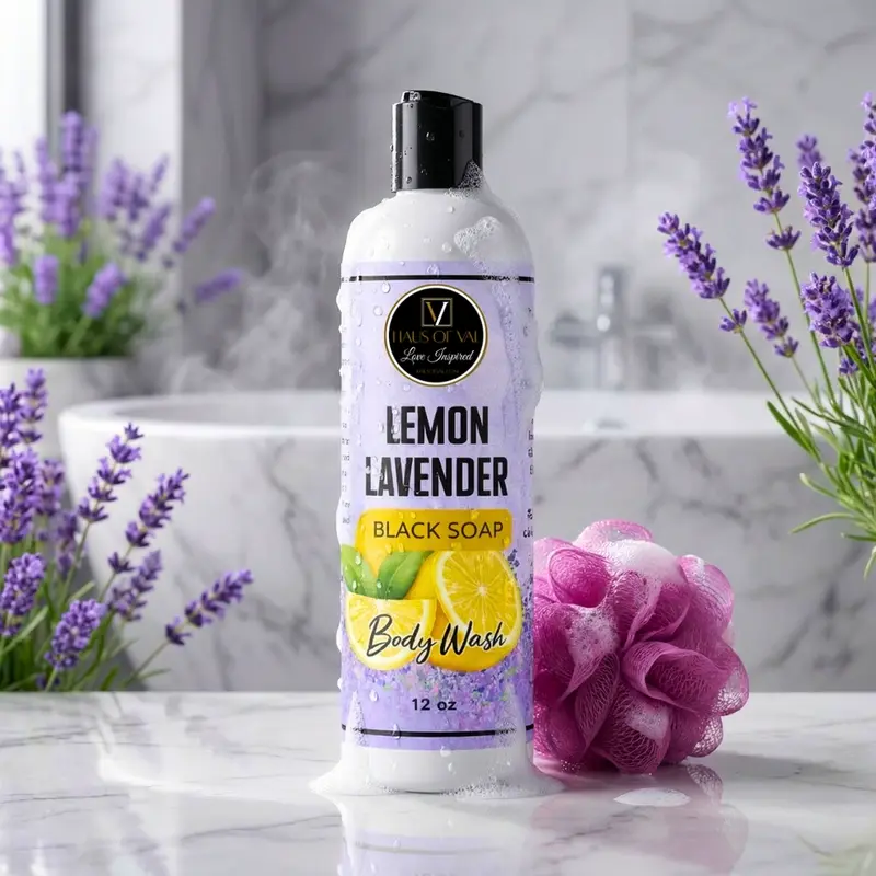 Black Soap Body Wash  | Aromatherapy 12 Oz