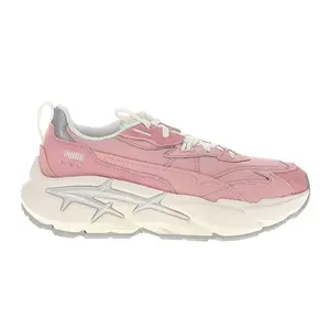 PUMA Womens Spina Nitro Tonal Lace Up Sneakers Shoes Casual - Pink