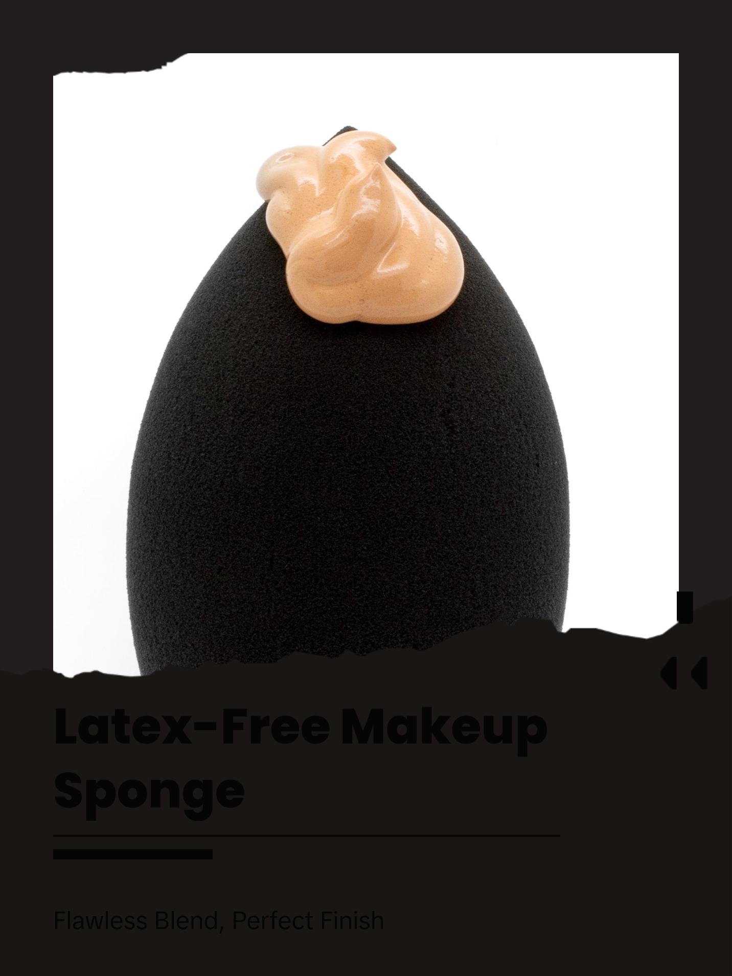 Palladio Makeup Blending Sponge - Ultra Soft Latex Free Teardrop Shape for Flawless Application & Airbrushed Finish - Cruelty Free Vegan Beauty Tool