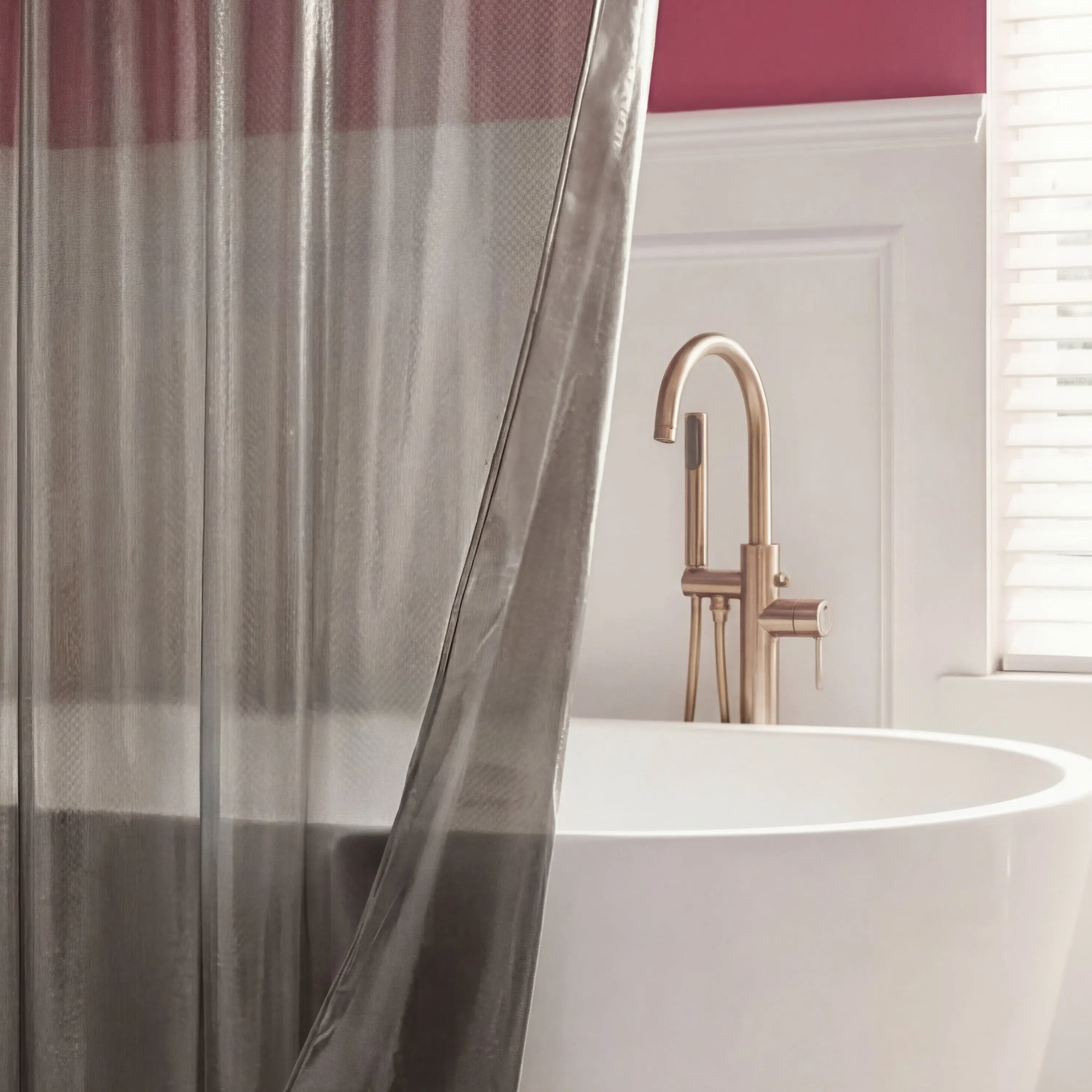 Juicy Couture PEVA Shower Curtain Liner