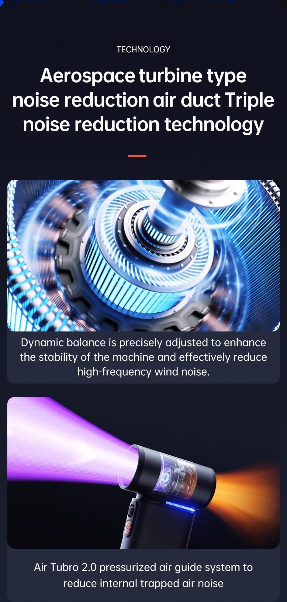 JISULIFE Portable Handheld Turbo Fan with 100 Speeds Adjustable Mini Personal Fan 9000mAh USB Rechargeable Battery Operated LED Display Powerful Cooling Solution