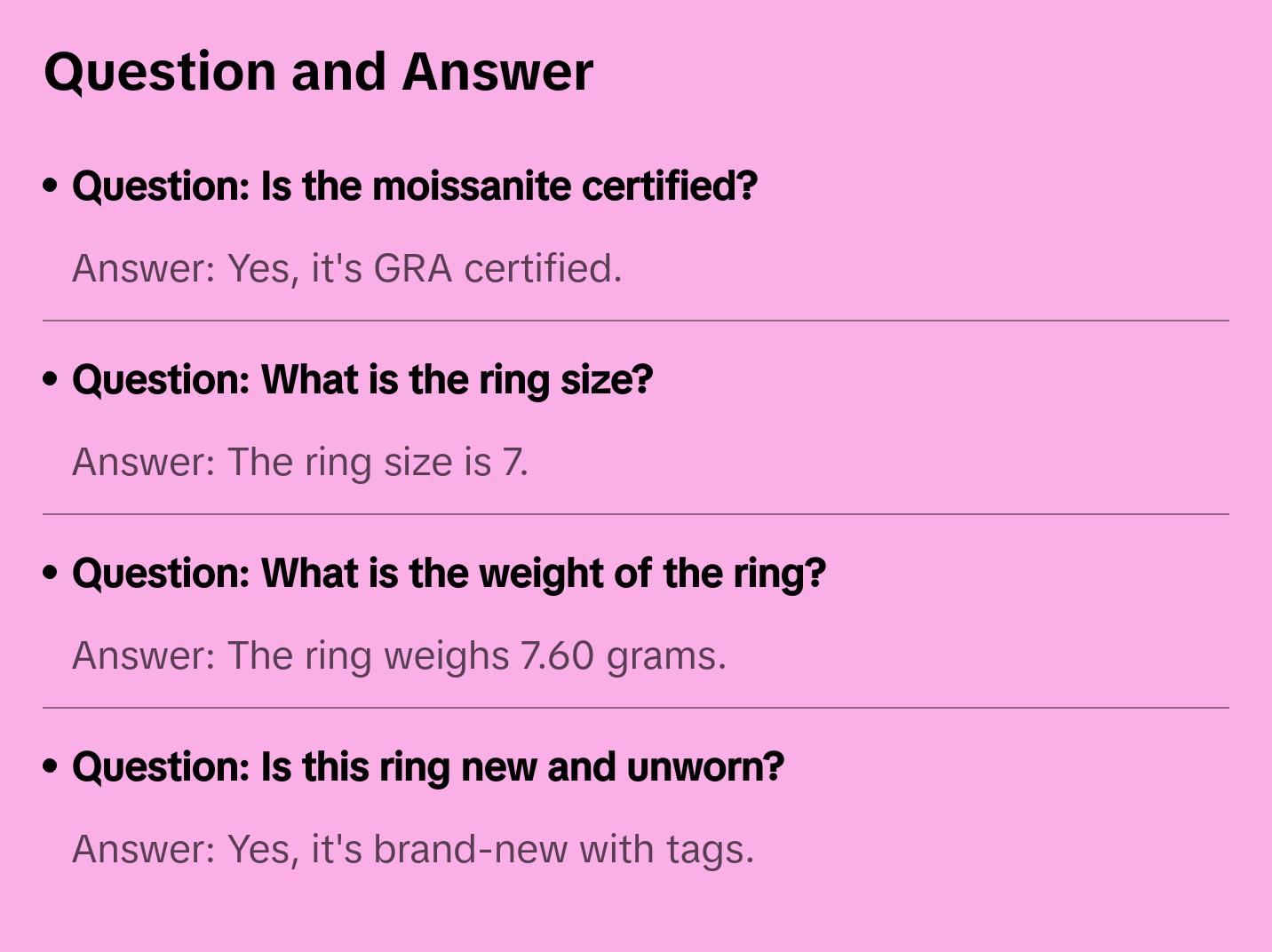 King Of Blings Solitaire Enhancer Guard Wrap Ring Insert SZ7 925 White Silver 3CT Moissanite