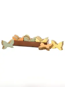 Flutter Away Wood Decor - 3 piece set!