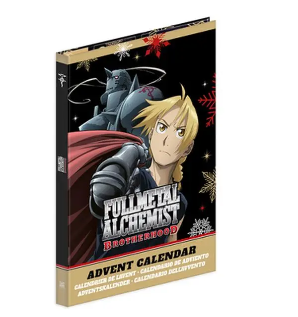Fullmetal Alchemist Brotherhood Official Advent Calendar - 25 Days of Surprises, High-Quality Collectibles by Tokyopop for Fullmetal Alchemist Fans
