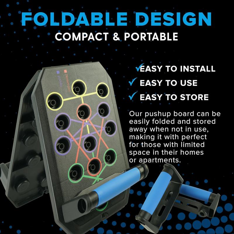 5-in-1 Push-up Training Board – Portable Home Gym System for Chest & Abdominal Muscle Workout, Suitable for Men & Women