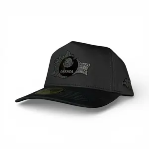 Gorra “Oaxaca” estilo placa alta calidad y ajustable - Oaxaca México Plate style Hat for men and women