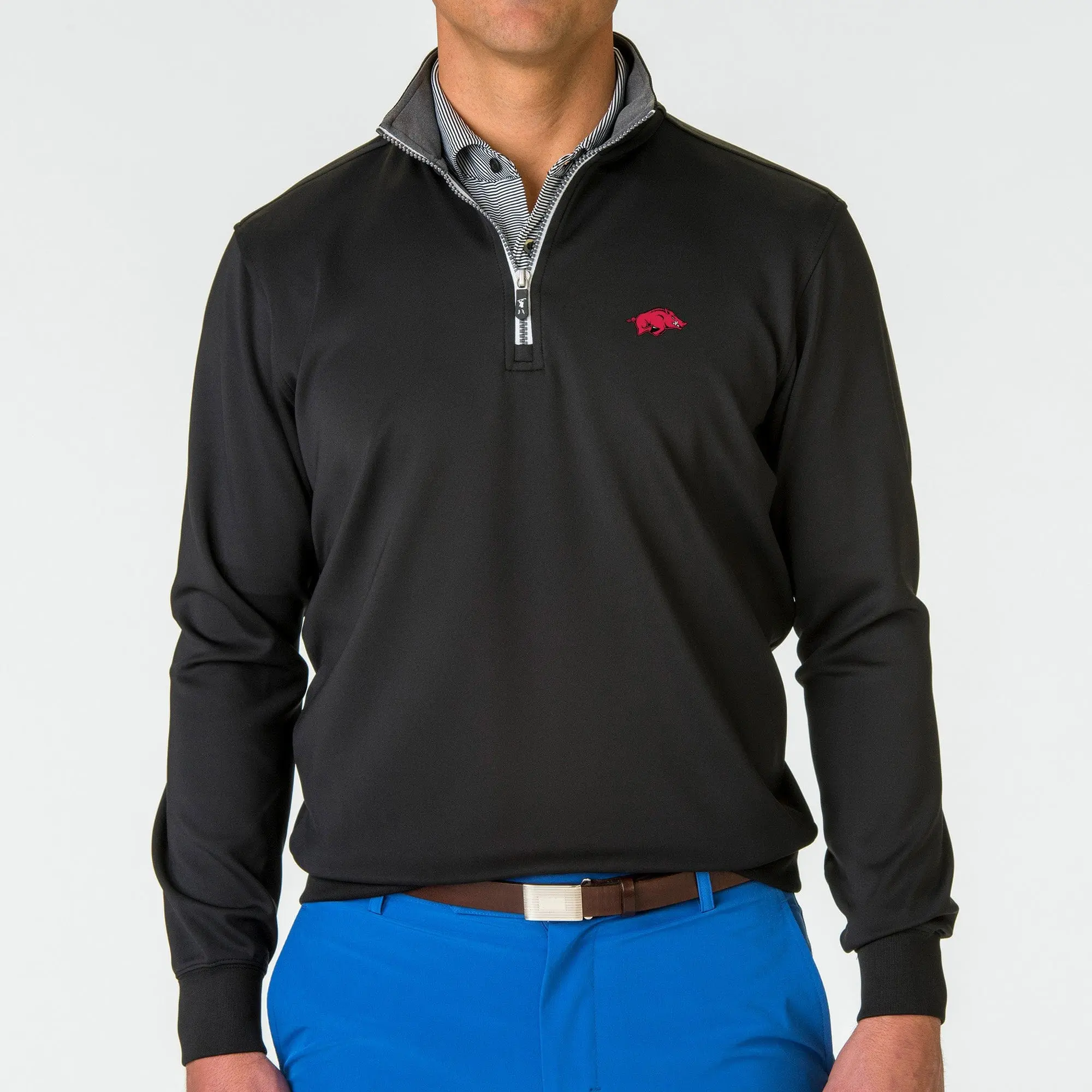 Arkansas Razorbacks | Caves Quarter Zip Pullover | Collegiate