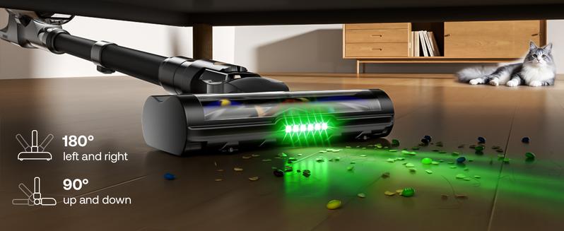 【Homeika 2026 New Arrivals】Trucozie T550 Cordless Vacuum Cleaners for Home, 8-in-1/50Min/150W Powerful Suction, Self-Standing Cordless Stick Vacuum Cleaner, Lightweight Anti-Tangle Rechargeable Vacuum for Floor/Carpet/Pet Hair/Car 【Homeika 2026 New Arrivals】Trucozie T550 Cordless Vacuum Cleaners for Home, 8-in-1/50Min/150W Powerful Suction, Self-Standing Cordless Stick Vacuum Cleaner, Lightweight Anti-Tangle Rechargeable Vacuum for Floor/Carpet/Pet Hair/Car