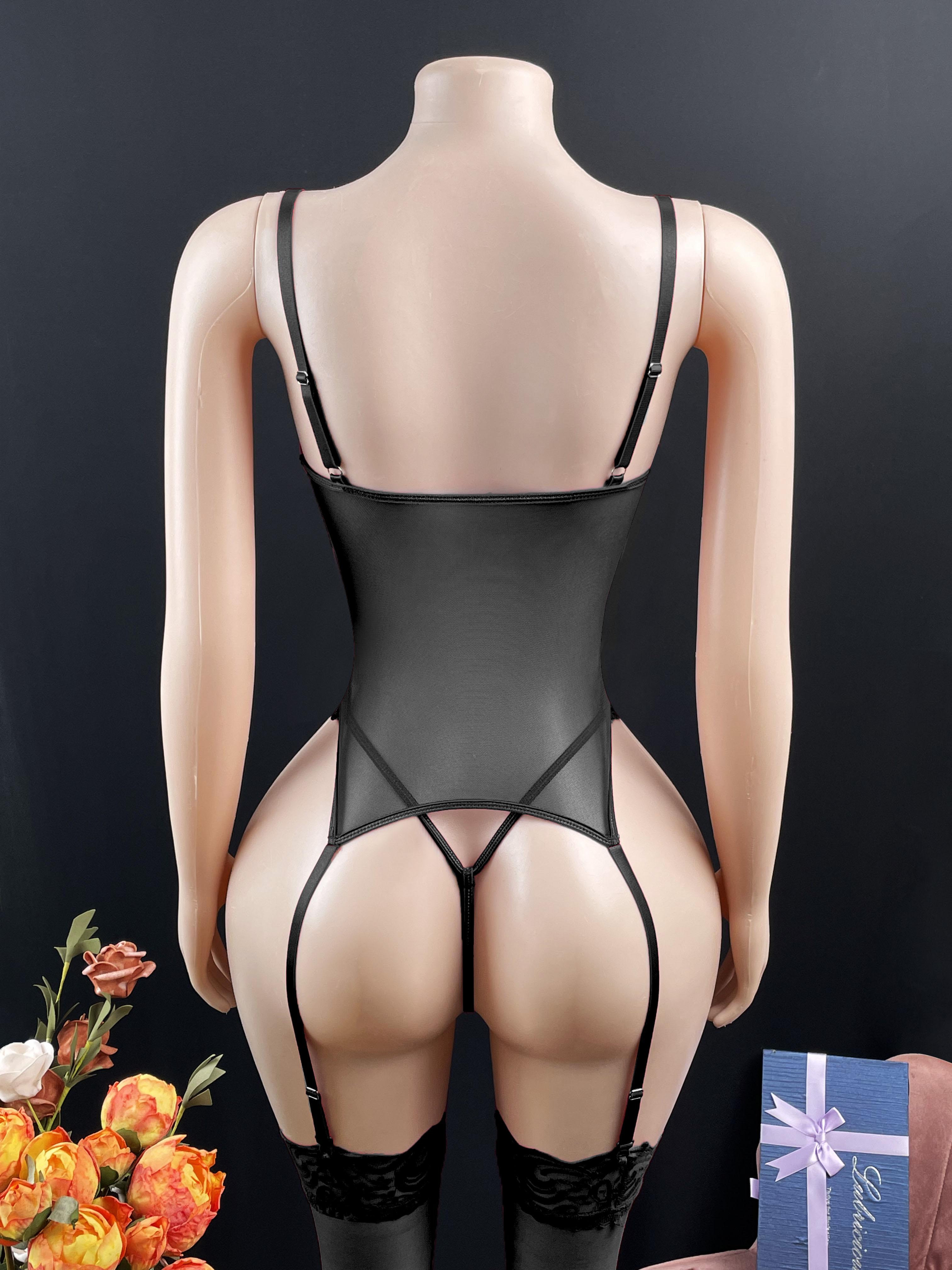 Underwear sexy style front strap fashionable lingerie high-end soft lace bra stockings women's sexy lingerie set outfit Garters Womenswear Bridal Vneck bow panty set Halloween Lace Bodysuits - TikTok Shop Underwear sexy style front strap fashionable lingerie high-end soft lace bra stockings women's sexy lingerie set outfit Garters Womenswear Bridal Vneck bow panty set Halloween Lace Bodysuits - TikTok Shop
