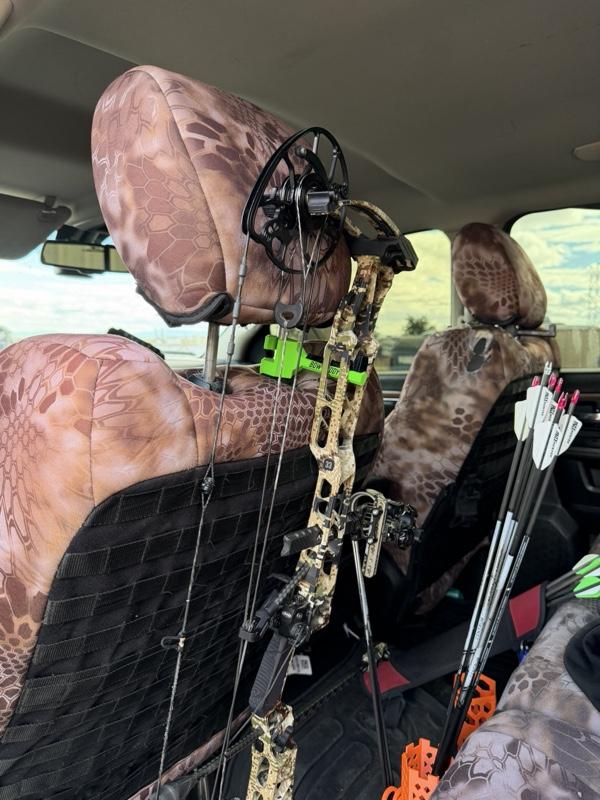 Twist-On 3.0 Bow Buddy Universal Bow Hanger for Trucks & SUVs Quick No-Tool Install with Spacer Ring & Rubber Pad Vehicle Accessories Organizer