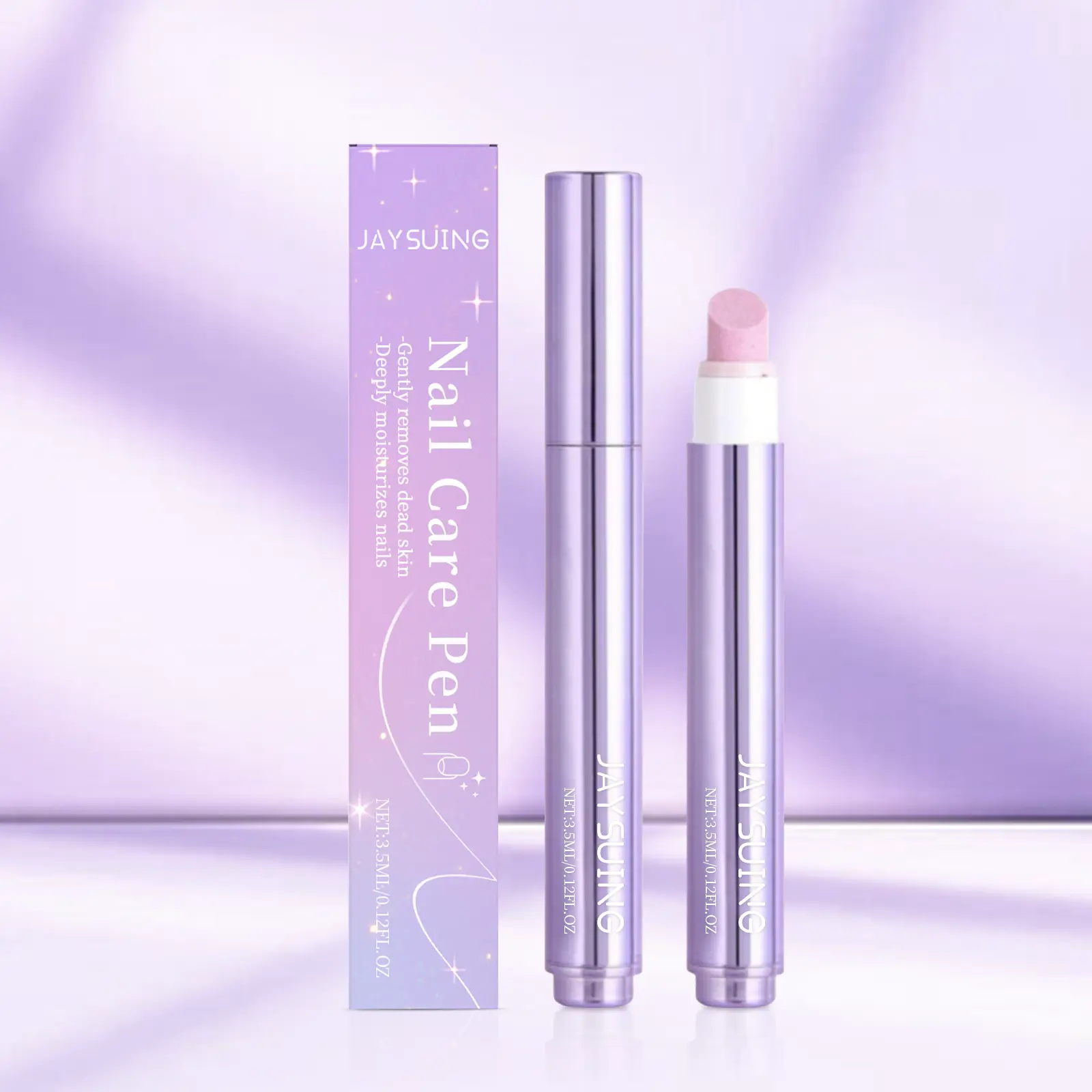 Jaysuing Nail Serum Care Pen - Intensive Nourishing Oil for Cuticle Nourishment, Surface Shine, Soft & Weak Nail Strengthening, Gentle Cleaning Repair Treatment Nail Care Repair Nail Polish Nail Art Manicure sofer grown zalin