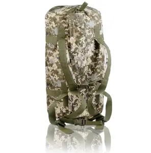 2-in-1 Large 80L Duffle Bag Backpack - Durable & Waterproof Tactical Duffel Bag for Travel - Heavy Duty Military Bag for Outdoor, Hiking, Hunting & Tactical Use