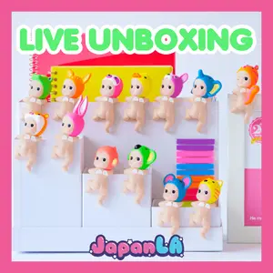 *LIVE UNBOXING* Sonny Angel Hippers Looking Back Blind Box