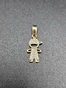 14K Gold Pendant - Boy