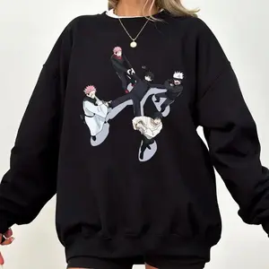 Funny Megumi Jjk Sweatshirt, Funny Jjk Shirt, Jujutsu Kaisen Character Hoodie, Gift For Manga Anime Lover, Unisex Sweater Pullover Tee