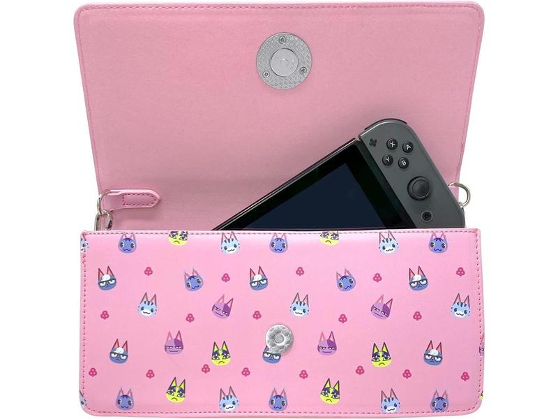 Animal Crossing Nintendo Switch & Switch Lite Sling Bag - Cat's Meow Pink