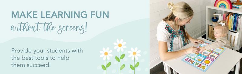 DEERSEN 18 Educational Posters for Toddlers, Preschool &Kindergarten Classroom Must Haves, Laminated LearningCharts for Alphabet, Numbers, Shapes, Colors, Months,Seasons and US Map