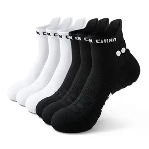 6 Pairs Men's Ankle Sports Socks   Cushioned  Breathable  Arch Compression  Reinforced & Heavy-Duty   Thickened for Badminton  Basketball  Running  Hiking Marathon