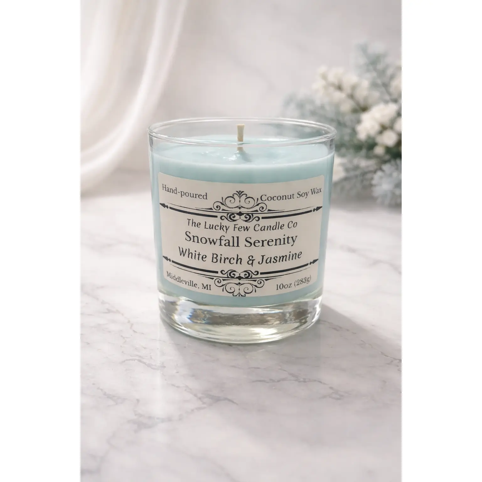SNOWFALL SERENITY ~ White Birch & Jasmine