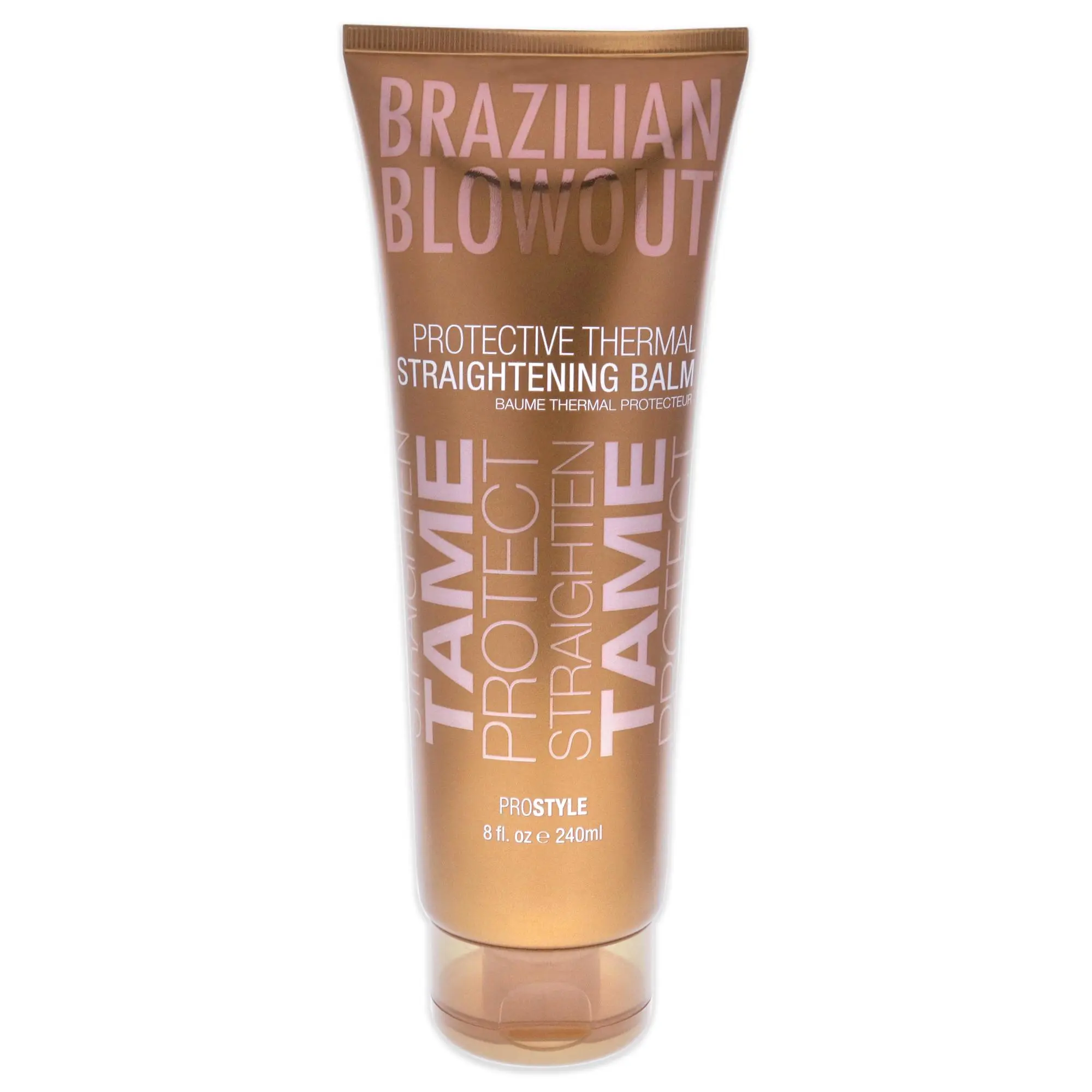 Unisex Brazilian Blowout Acai Protective Thermal Straightening Haircare Balm - 8 oz