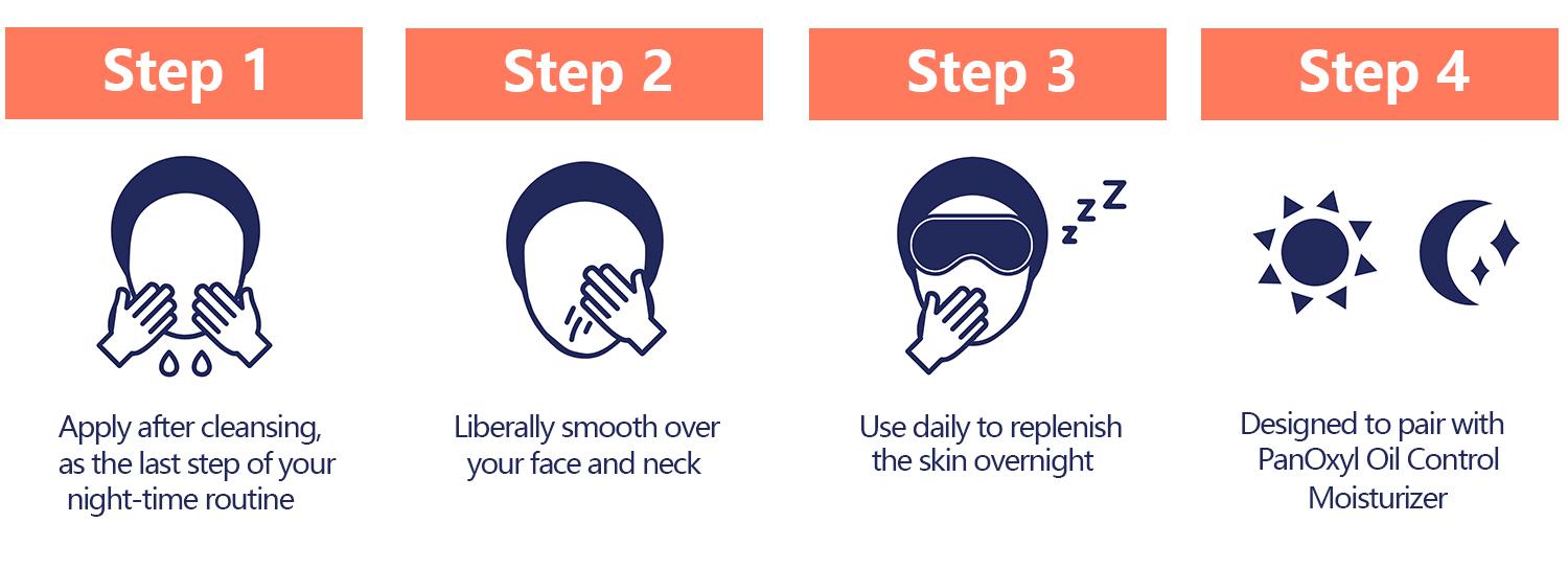 [PanOxyl official] PanOxyl PM Balancing Repair Moisturizer, Hydrating Face Moisturizer, Acne Prone Skin and Dry Skin, 3 oz （85g） Hydrate Moisture Skincare Oil Control Cica Gentle