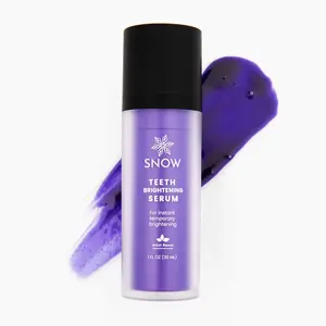 SNOW Teeth Brightening Purple Serum | Gentle & Enamel Safe Instant Brightening for Brighter Smile | Dental Care, Hygiene, & Tooth Care Oral Whitening
