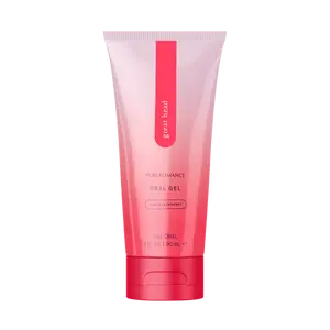 PURE ROMANCE Great Head Pink Strawberry Oral Gel 3 FL. OZ./90 ML