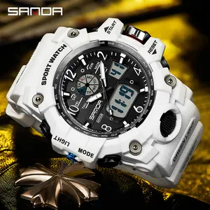 Men's Sporty Digital Watch, Waterproof Luminous Watch with Alarm & Date Display tiktokshopspringglowup