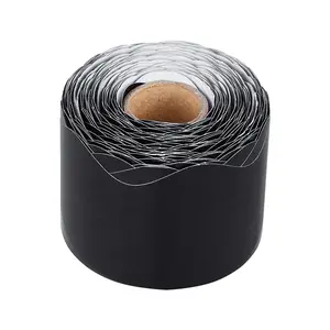 65.6 Feet Scalloped Bulletin Board Border Trim, Wavy Line Design, Black Classroom Decoration for Boards, Schools & Lockers