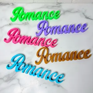 Romance bookshelf decor