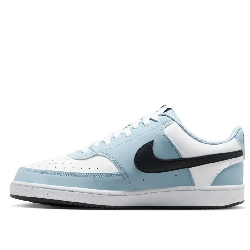 Size 10 Nike Court Vision Low Men's Sneaker - Blue/Dark Grey
