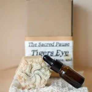 Tiger’s Eye Bar Cold Process Soap Bar – Golden Confidence Scent