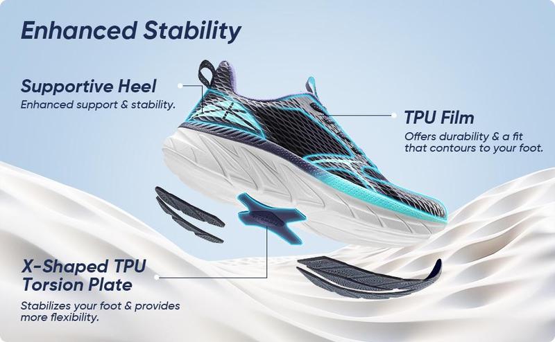 NORTIV 8 Women's Road Running Tennis Shoes with Breathable Mesh Upper & EVA Foam Midsole for Optimal Comfort and Stability NORTIV 8 Women's Road Running Tennis Shoes with Breathable Mesh Upper & EVA Foam Midsole for Optimal Comfort and Stability