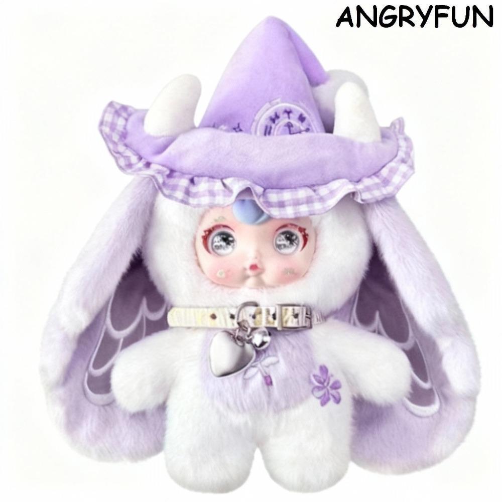 ANGRYFUN Magic Witch Fantasy House Plush Blind Box – Enchanted Cottage Series Kawaii Plush Figures Cute Collectible Mystery Box Room Decor Birthday Gift Single Box (Free Random Cute Acrylic Keychain)