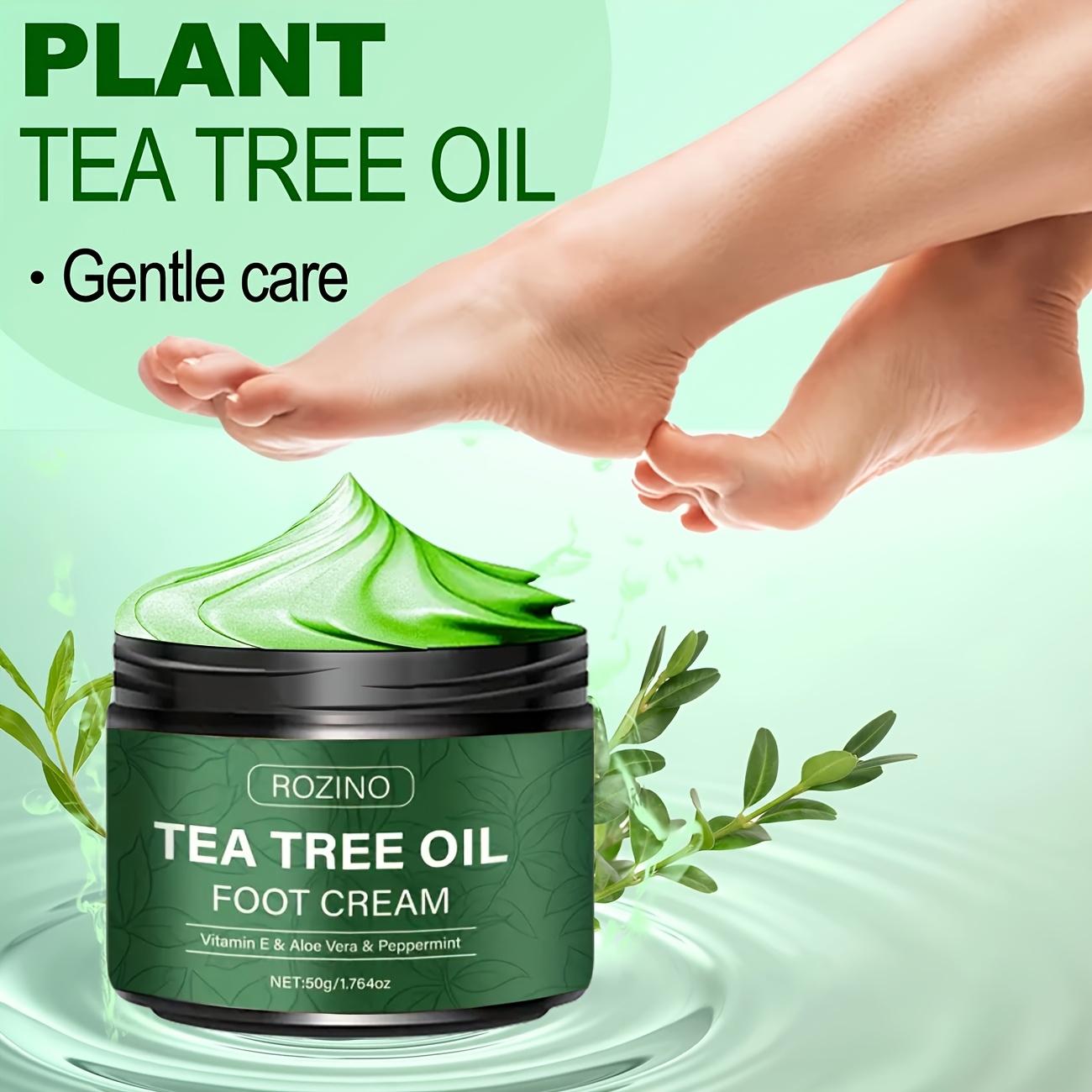 ROZINO tea tree oil foot cream