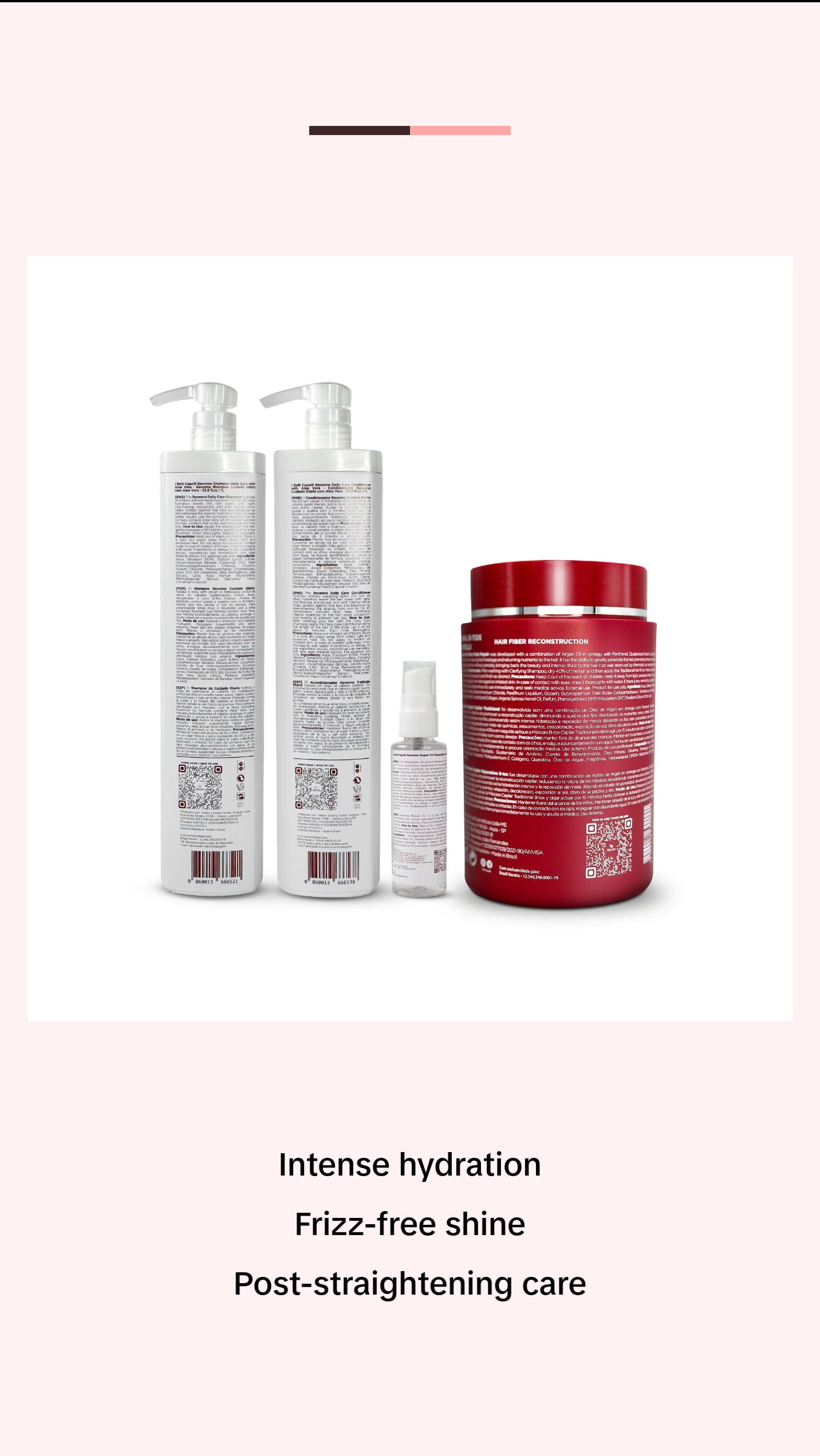 I BELLI CAPELLI Ravenna Daily Care + B-tox Repair Kit Hydration Straightening Intense Shine Conditioner Argan Oil Repairing Gentle Moisturizing Shampoo and B-tox Repair Mask for Radiant Hair Foam I BELLI CAPELLI Ravenna Daily Care + B-tox Repair Kit Hydration Straightening Intense Shine Conditioner Argan Oil Repairing Gentle Moisturizing Shampoo and B-tox Repair Mask for Radiant Hair Foam