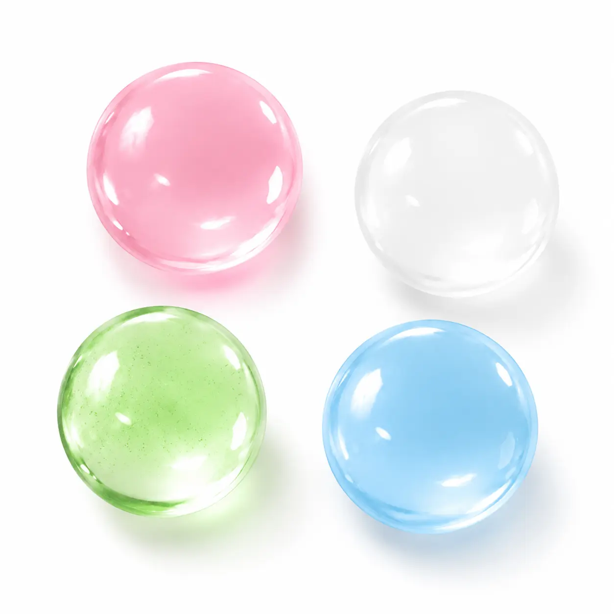 2Pcs Coconut Oil Squishy Stress Balls - Super Soft Handmade Slow Rise No Rebound Stretchy Squeeze Balls, Oddly Satisfying Random Shapes Sensory Fidget Toy, Anxiety Relief Desk Decor Gift for Kids, Decompression Fidget Ball
